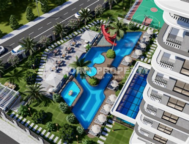 Новый проект - апартаменты в роскошной резиденции в престижном районе Аланьи - Кестель.-id-4646-фото-3