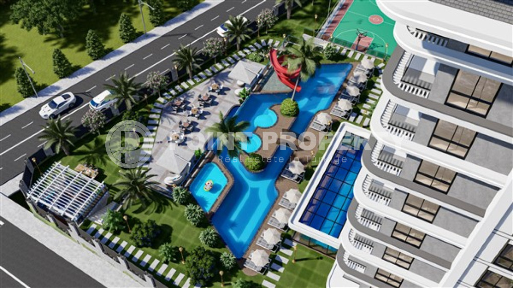 Новый проект - апартаменты в роскошной резиденции в престижном районе Аланьи - Кестель.-id-4646-фото-3