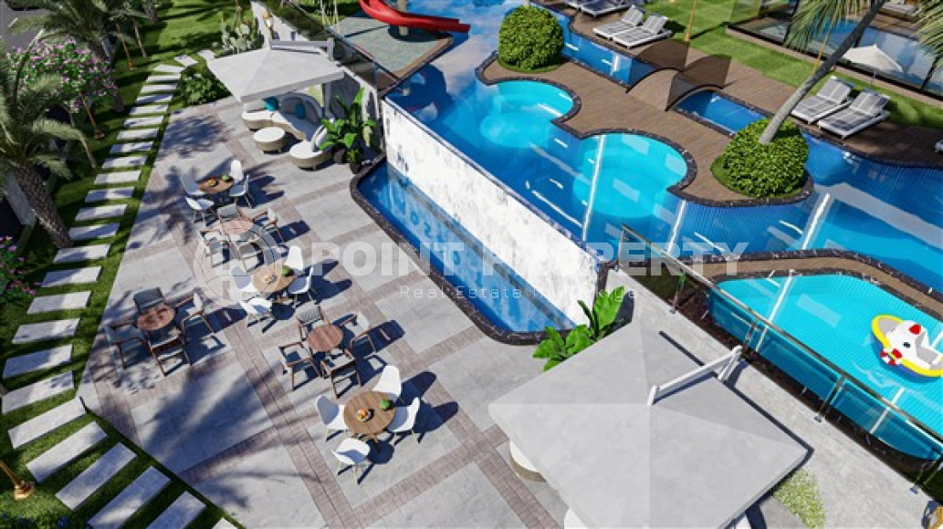 Новый проект - апартаменты в роскошной резиденции в престижном районе Аланьи - Кестель.-id-4646-фото-4