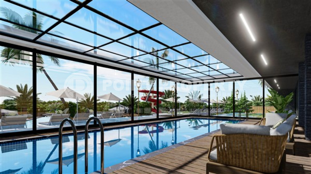 Новый проект - апартаменты в роскошной резиденции в престижном районе Аланьи - Кестель.-id-4646-фото-10