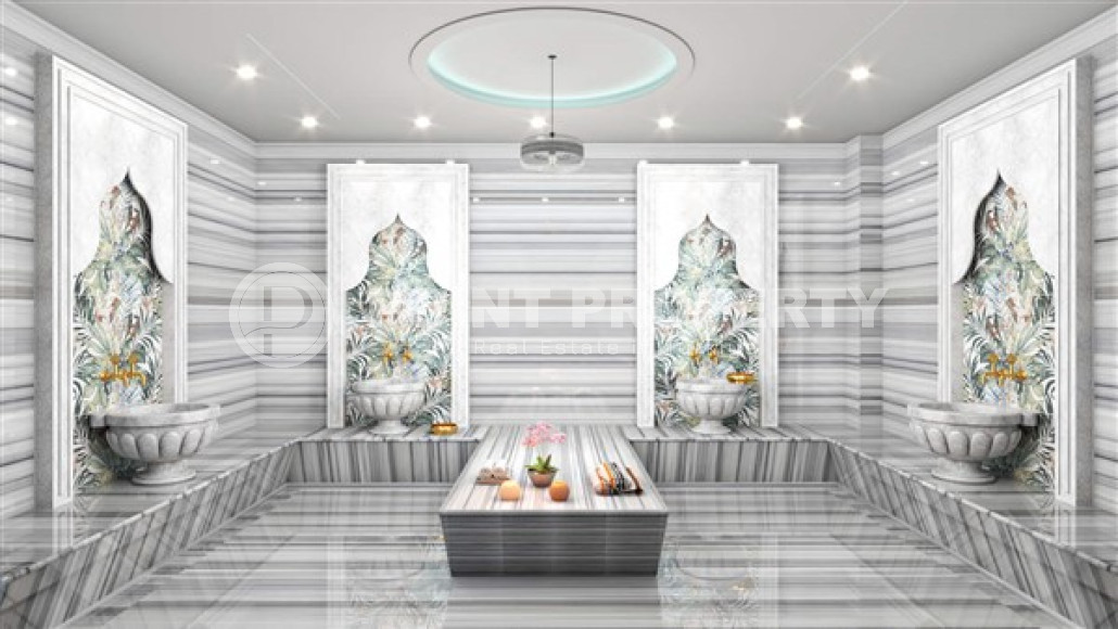 Новый проект - апартаменты в роскошной резиденции в престижном районе Аланьи - Кестель.-id-4646-фото-11