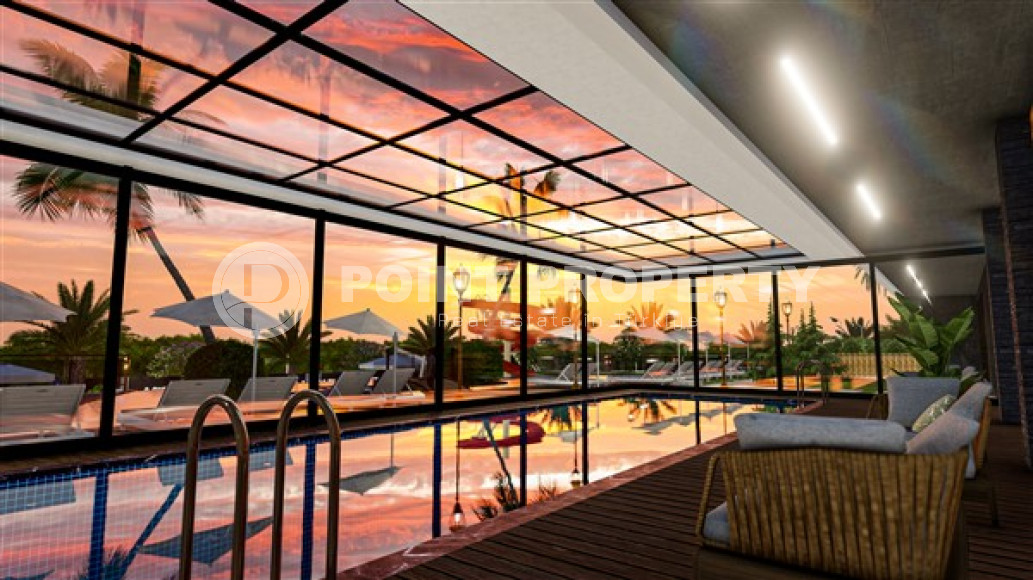 Новый проект - апартаменты в роскошной резиденции в престижном районе Аланьи - Кестель.-id-4646-фото-13