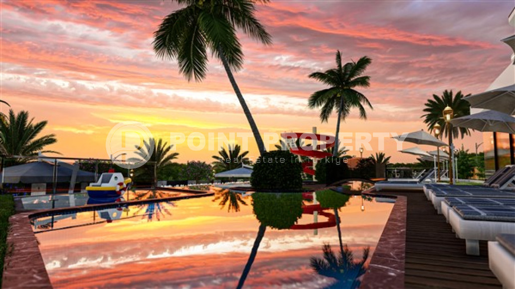 Новый проект - апартаменты в роскошной резиденции в престижном районе Аланьи - Кестель.-id-4646-фото-14