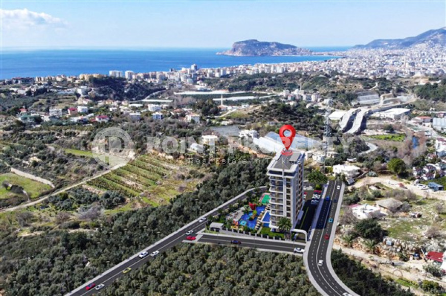 Новый проект - апартаменты в роскошной резиденции в престижном районе Аланьи - Кестель.-id-4646-фото-19