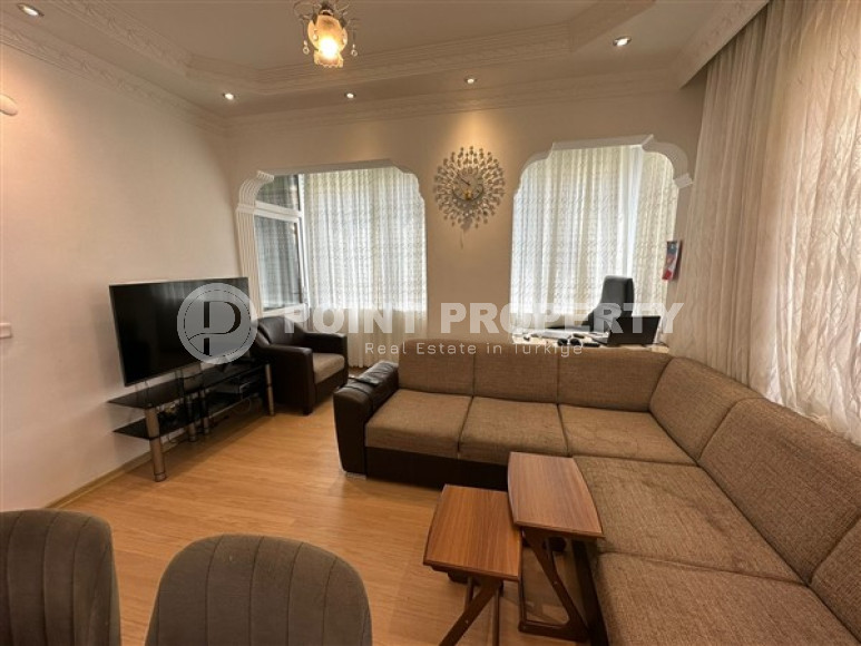 Ухоженная двухкомнатная квартира 68 м2 с мебелью, центр Аланьи-id-4648-фото-4