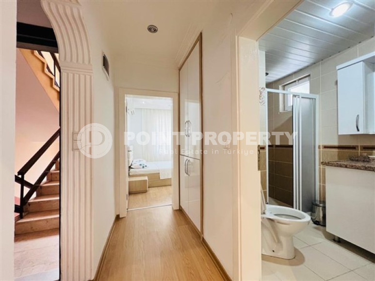 Ухоженная двухкомнатная квартира 68 м2 с мебелью, центр Аланьи-id-4648-фото-6