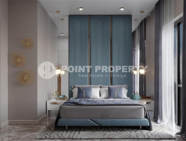 Апартаменты на 3 этаже в строящейся резиденции из двух корпусов в районе Оба-id-4651-фото-4