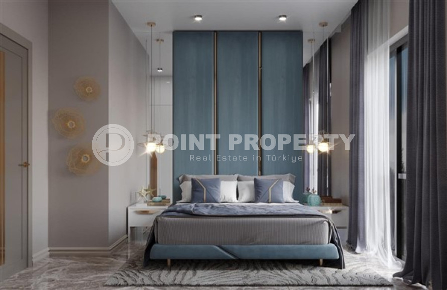 Апартаменты на 3 этаже в строящейся резиденции из двух корпусов в районе Оба-id-4651-фото-4