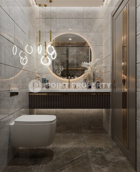 Апартаменты на 3 этаже в строящейся резиденции из двух корпусов в районе Оба-id-4651-фото-6