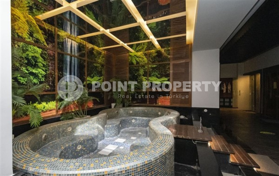 Красивая трёхкомнатная квартира в комплексе 2017 года с потрясающей инфраструктурой, Конаклы-id-4652-фото-17