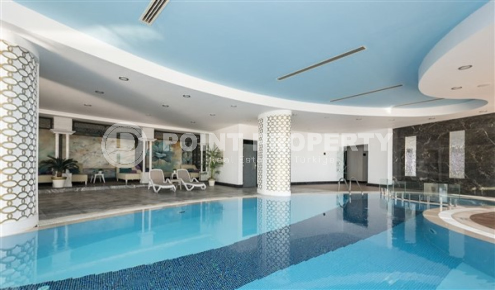 Красивая трёхкомнатная квартира в комплексе 2017 года с потрясающей инфраструктурой, Конаклы-id-4652-фото-19