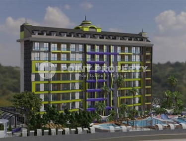 Современная квартира 50 м2 с планировкой 1+1 в строящемся комплексе, Газипаша-id-4654-фото-3