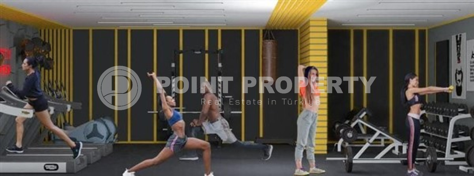 Современная квартира 50 м2 с планировкой 1+1 в строящемся комплексе, Газипаша-id-4654-фото-10