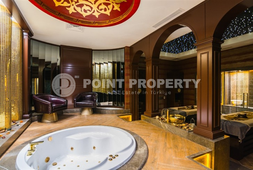 Exquisite apartment with an area of 101 m2 and two balconies 100 meters from the sea, Alanya center-id-4655-photo-19