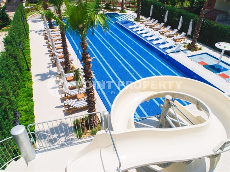 Exquisite apartment with an area of 101 m2 and two balconies 100 meters from the sea, Alanya center-id-4655-photo-22