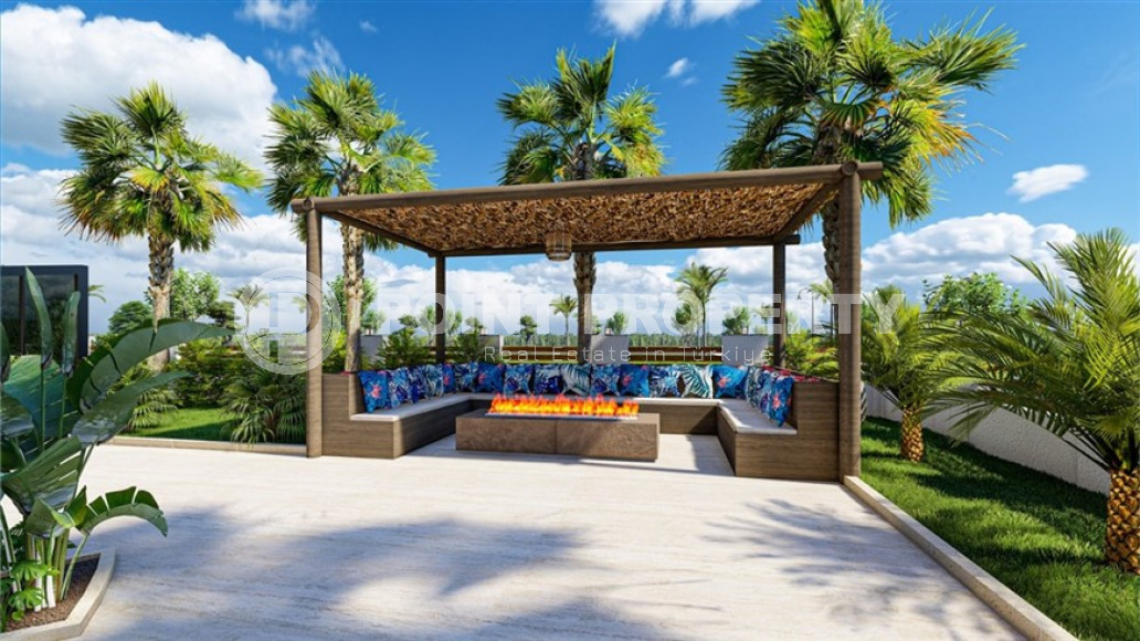 Apartment 2+1 in a new residence with a completion date of 12/30/2023. The central part of Alanya.-id-4656-photo-6