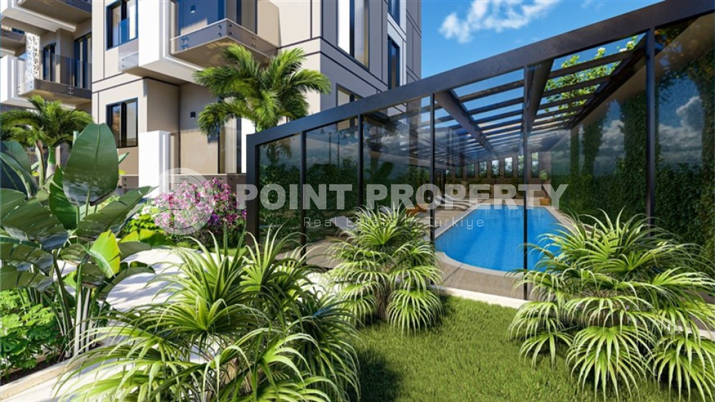 Apartment 2+1 in a new residence with a completion date of 12/30/2023. The central part of Alanya.-id-4656-photo-7