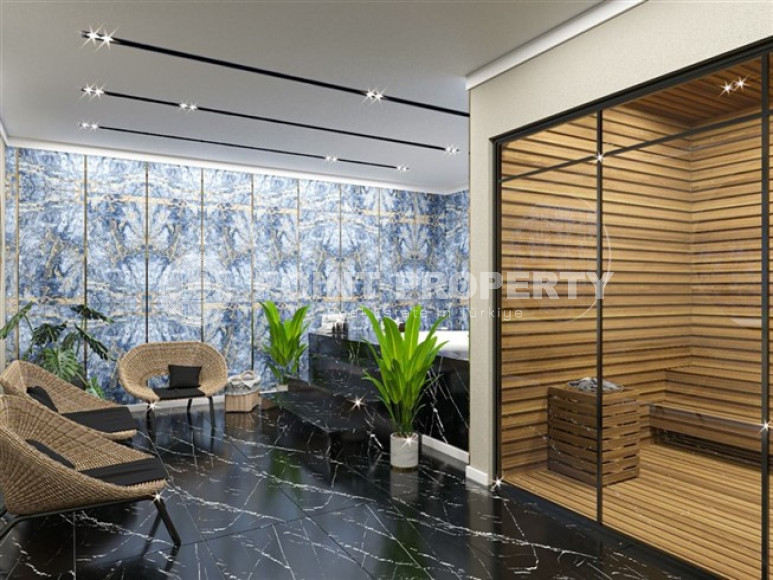 Apartment 2+1 in a new residence with a completion date of 12/30/2023. The central part of Alanya.-id-4656-photo-14