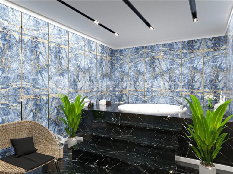 Apartment 2+1 in a new residence with a completion date of 12/30/2023. The central part of Alanya.-id-4656-photo-15