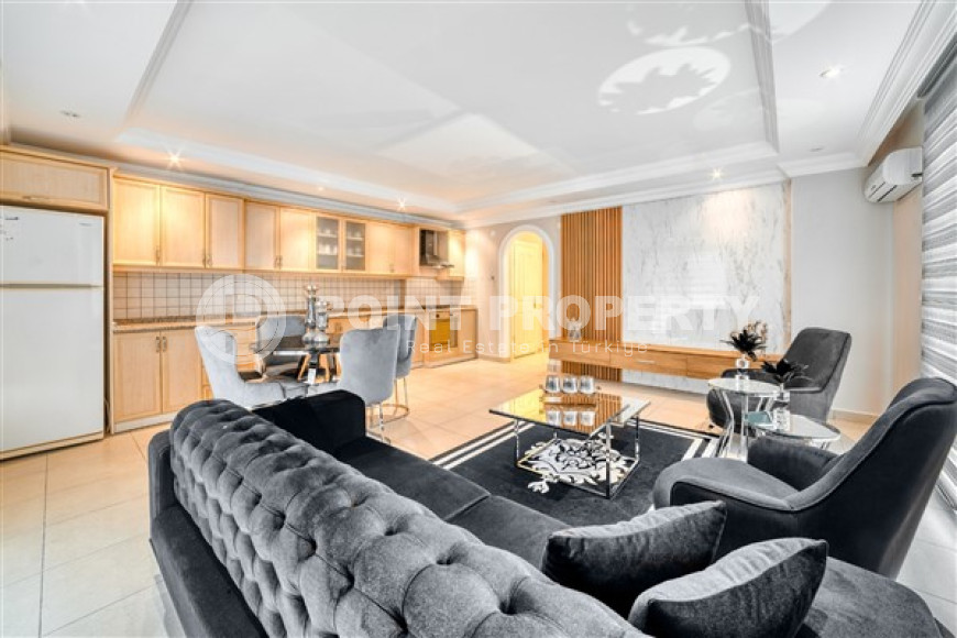 Трёхкомнатные современные апартаменты, новая мебель, 200 м к морю.-id-4657-фото-3