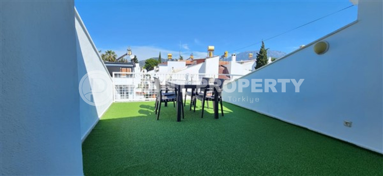 Отдельно стоящая двухэтажная вилла 4+1 в комфортабельном комплексе с бассейном и садом.-id-4659-фото-18