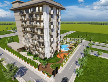 Апартаменты в резиденции на стадии строительства в 400 метрах от пляжа и набережной в центре Аланьи.-id-4660-фото-2