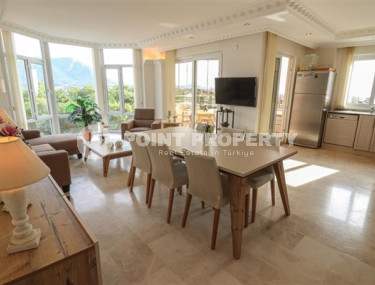 Panoramic apartment 2+1 on the 7th floor with views of the sea and the Taurus Mountains.-id-4663-photo-1