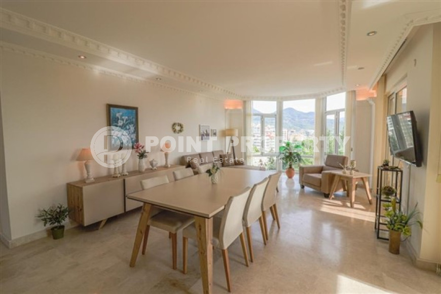 Панорамная квартира 2+1 на 7-м этаже с видом на море и Торосские горы.-id-4663-фото-2