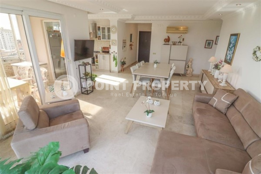 Панорамная квартира 2+1 на 7-м этаже с видом на море и Торосские горы.-id-4663-фото-3