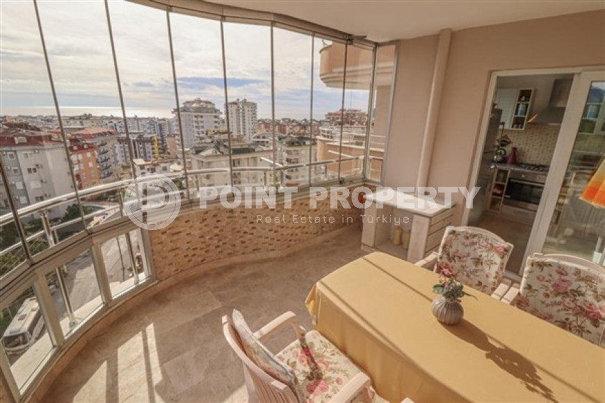 Панорамная квартира 2+1 на 7-м этаже с видом на море и Торосские горы.-id-4663-фото-10