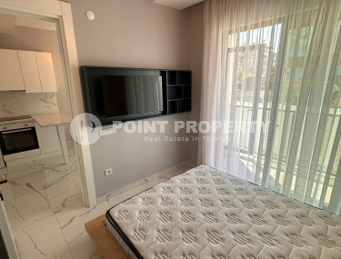 Новая квартира с мебелью и бытовой техникой в центре Аланьи и в 200 метрах от пляжа и набережной.-id-4666-фото-3