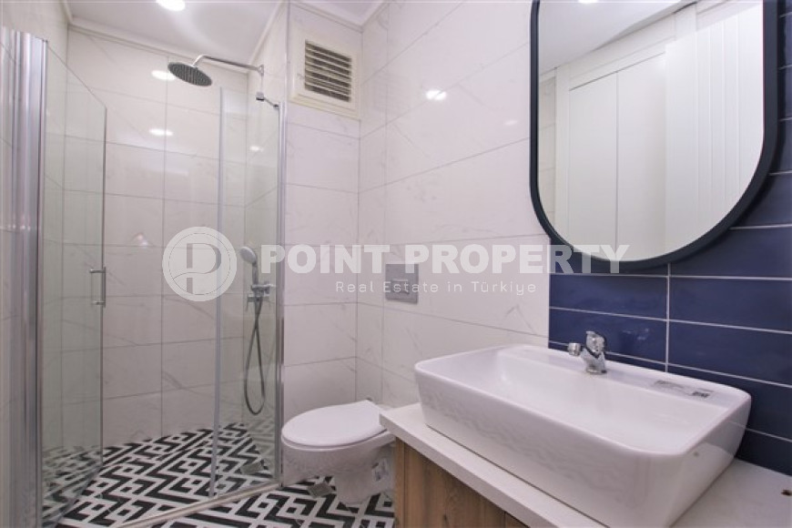 Новая квартира с мебелью и бытовой техникой в центре Аланьи и в 200 метрах от пляжа и набережной.-id-4666-фото-4