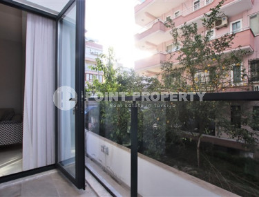 Новая квартира с мебелью и бытовой техникой в центре Аланьи и в 200 метрах от пляжа и набережной.-id-4666-фото-5