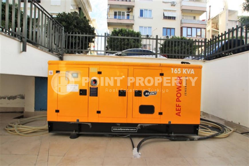 Новая квартира с мебелью и бытовой техникой в центре Аланьи и в 200 метрах от пляжа и набережной.-id-4666-фото-9