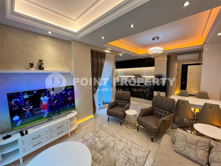 Luxury apartment 65 m2 with furniture on the 2nd floor of a new complex, Mahmutlar-id-4672-photo-3