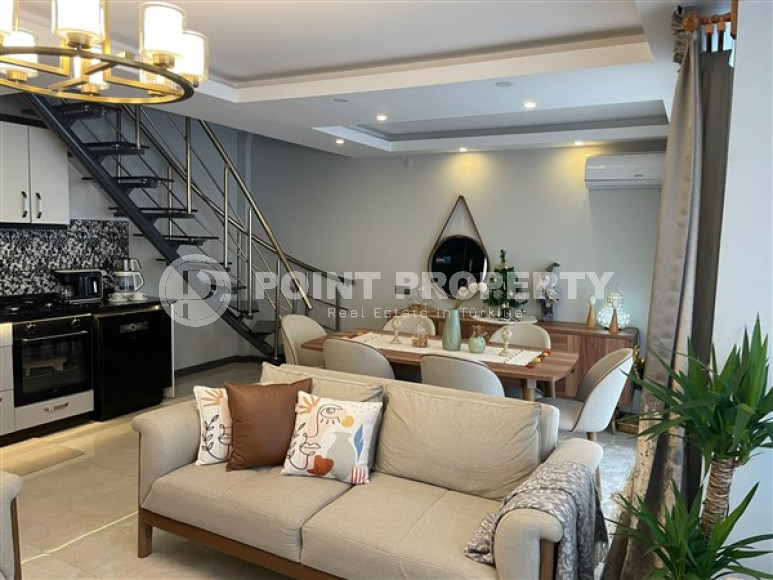 Stunning five-room penthouse in a new residence built in 2022, Alanya center-id-4673-photo-4