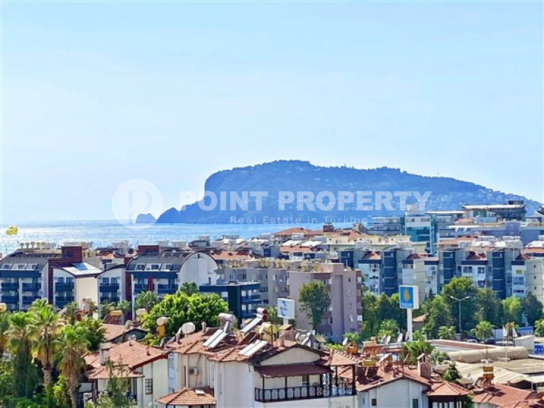 Дуплексная квартира с планировкой комнат 3+1 и мебелью, район Тосмур-id-4684-фото-17