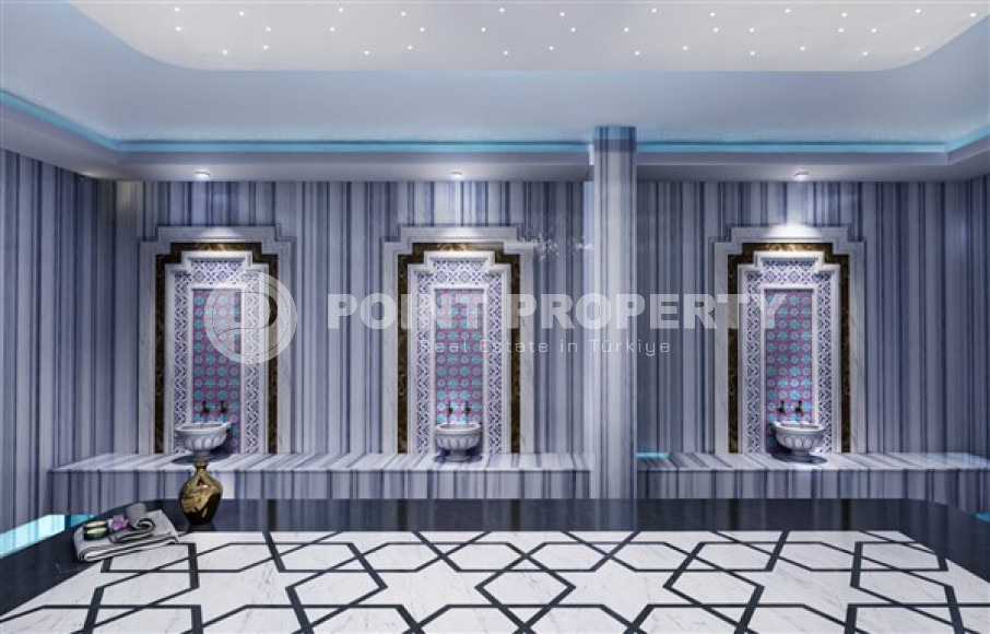 Inexpensive apartments with a 1+1 layout in a new residence in 2023, Mahmutlar district-id-4690-photo-10