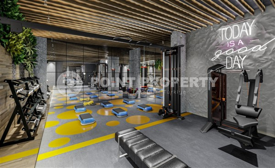 Inexpensive apartments with a 1+1 layout in a new residence in 2023, Mahmutlar district-id-4690-photo-12