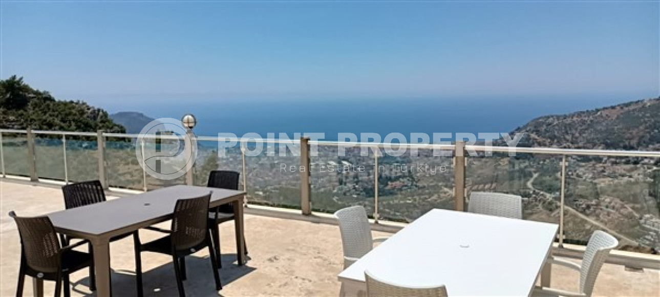 Превосходная четырёхкомнатная вилла с площадью 175 м2 и видовой террасой, район Бекташ-id-4694-фото-15