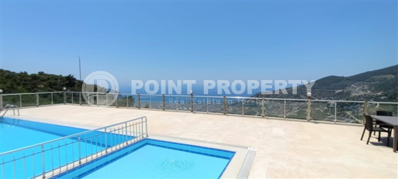 Превосходная четырёхкомнатная вилла с площадью 175 м2 и видовой террасой, район Бекташ-id-4694-фото-19