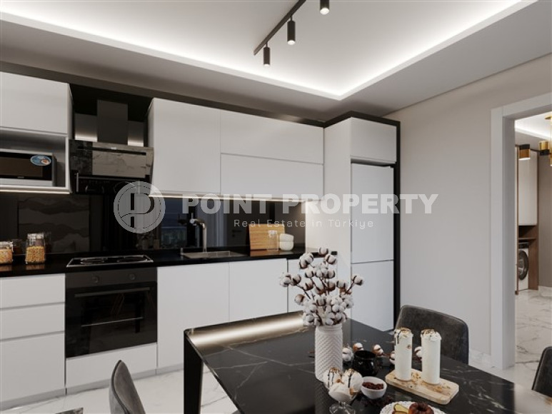 Inexpensive apartments with a 1+1 layout in a new residence in 2023, Mahmutlar district-id-4690-photo-3