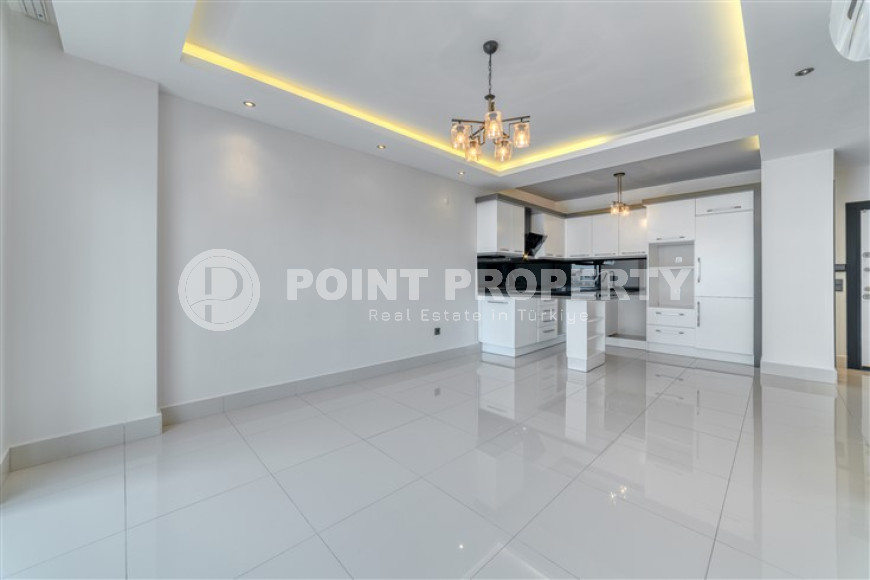 Просторная светлая квартира 3+1 с чистовой отделкой в 250 метрах от пляжа в престижном спокойном районе Аланьи - Тосмур.-id-4700-фото-3