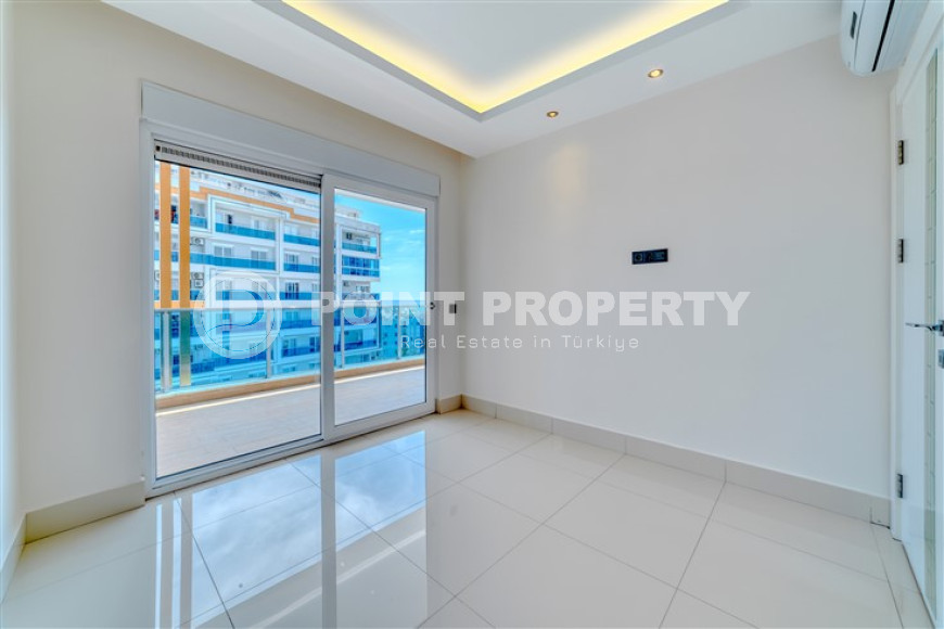 Просторная светлая квартира 3+1 с чистовой отделкой в 250 метрах от пляжа в престижном спокойном районе Аланьи - Тосмур.-id-4700-фото-6