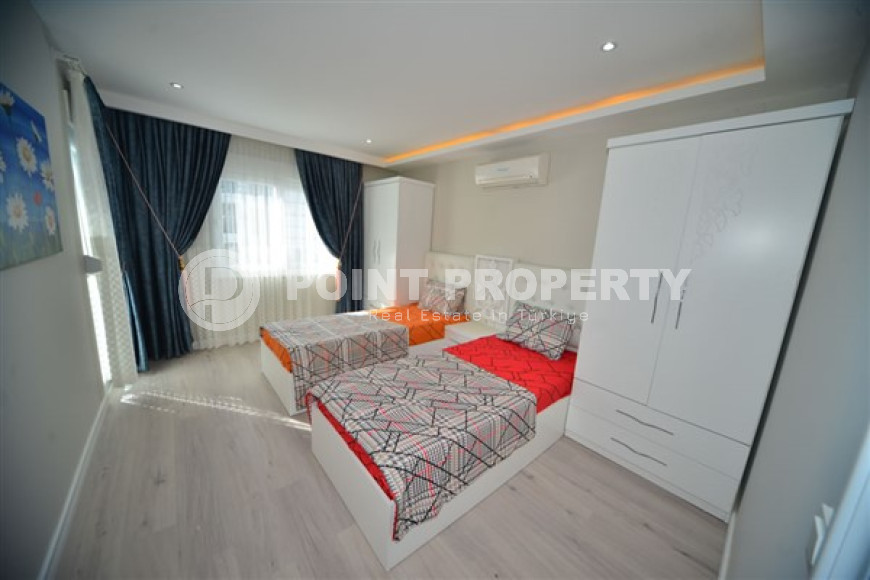 Новые апартаменты 2+1, общей площадью 110 м2, в нескольких минутах ходьбы от пляжа и набережной.-id-4701-фото-5