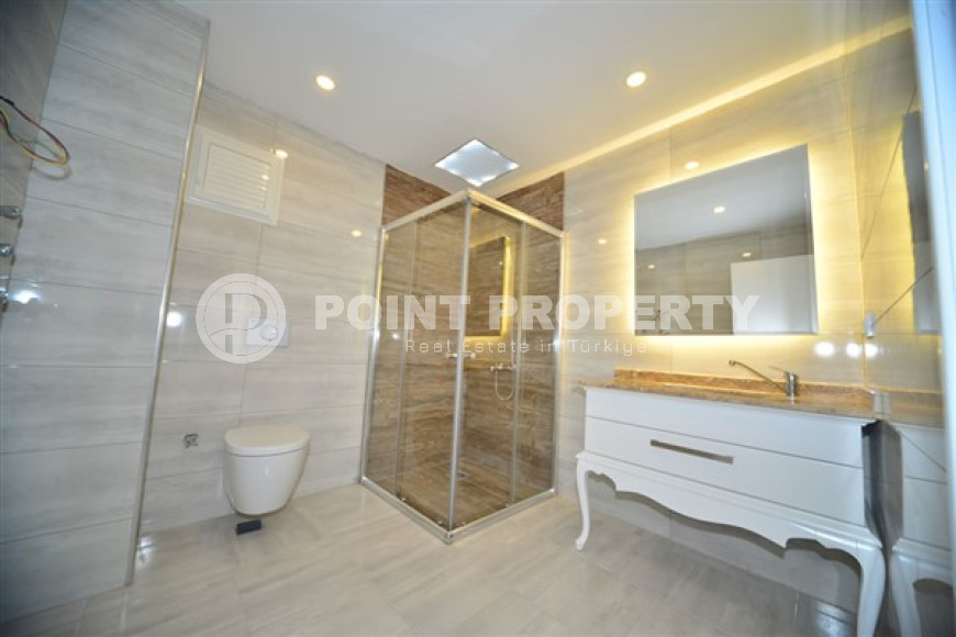 Новые апартаменты 2+1, общей площадью 110 м2, в нескольких минутах ходьбы от пляжа и набережной.-id-4701-фото-7