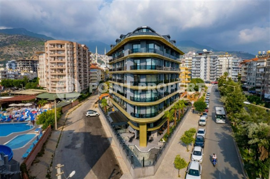 Новая квартира 1+1 в комфортабельной резиденции в центре Аланьи и в 450 метрах от  знаменитого пляжа Клеопатры.-id-4702-фото-17