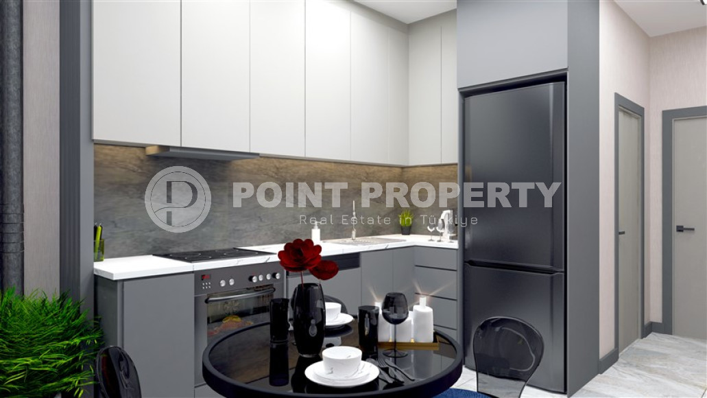 Квартиры и дуплексы с площадью 46 - 100 м2 в красивой малоэтажной резиденции, Демирташ-id-4712-фото-3