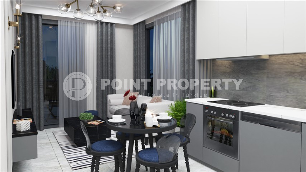 Квартиры и дуплексы с площадью 46 - 100 м2 в красивой малоэтажной резиденции, Демирташ-id-4712-фото-4