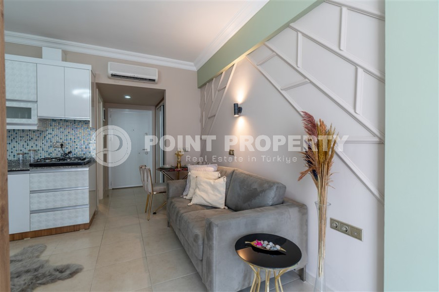 Бюджетное предложение. Меблированная студия в Махмутларе 35 кв.м.-id-1385-фото-9